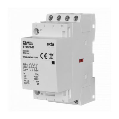 Stycznik modułowy instalacyjny 25A 3xNO + 1xNC 230V AC TYP: STM-25-31 ZAMEL (EXT10000292-WUN)